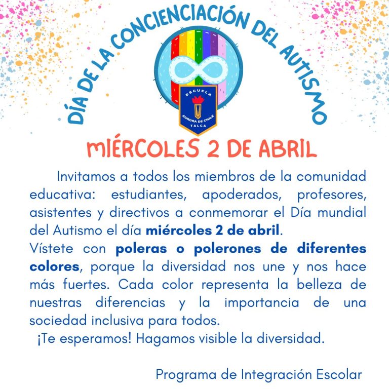 Día de la concienciación del autismo