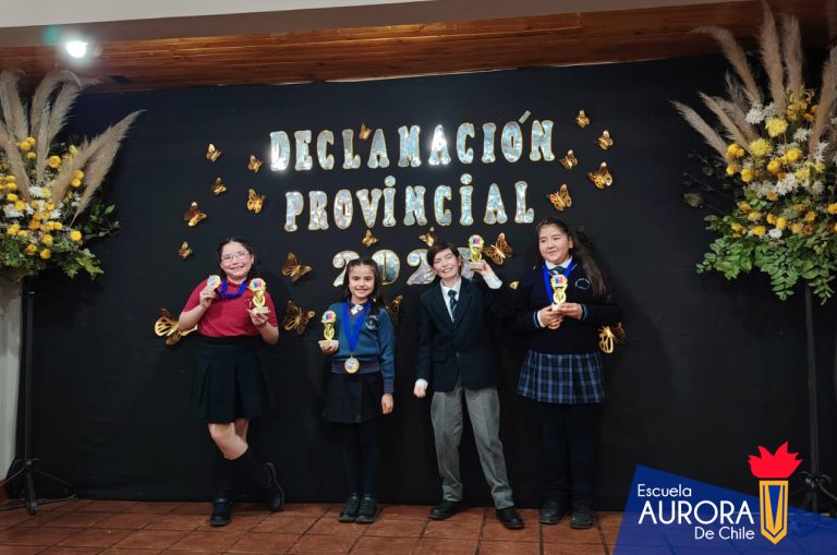 1° Lugar Concurso Comunal de Declamación